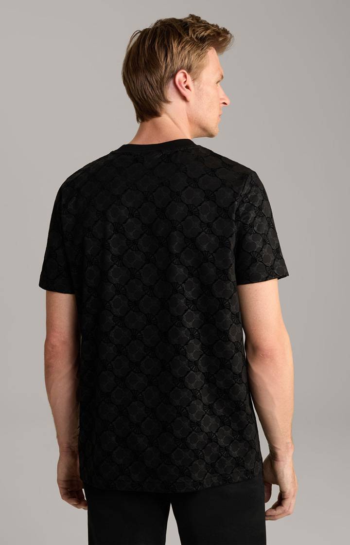 ﻿Joop Cornflower T-Shirt Panos in Schwarz Begrenztes Angebot