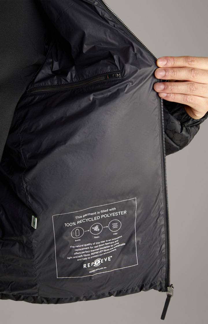 Joop Cornflower-Steppjacke Luke in Schwarz gemustert Online Shopping
