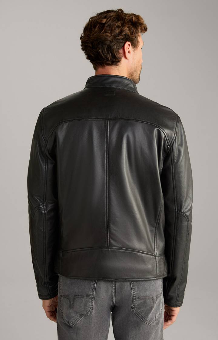 Joop Lederjacke Cleary in Schwarz Lagerräumung