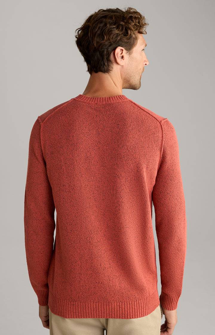 Joop Pullover Bohdan in Orange meliert Große Rabatte