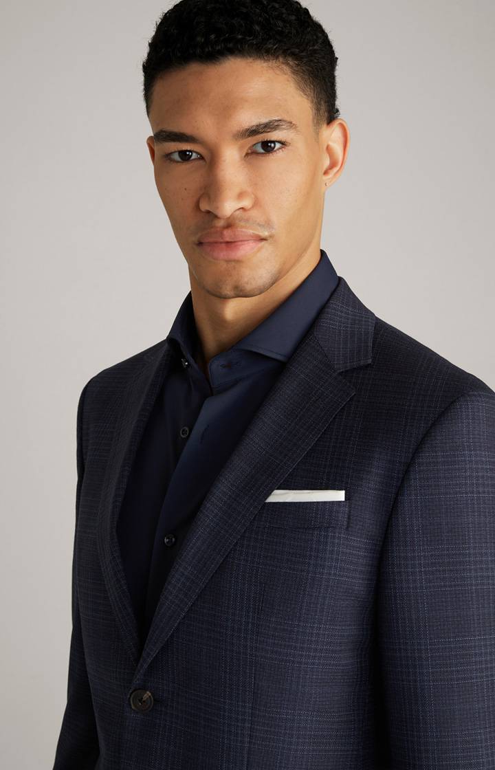 Joop Anzug Damon-Gun in Navy kariert Neueste Mode