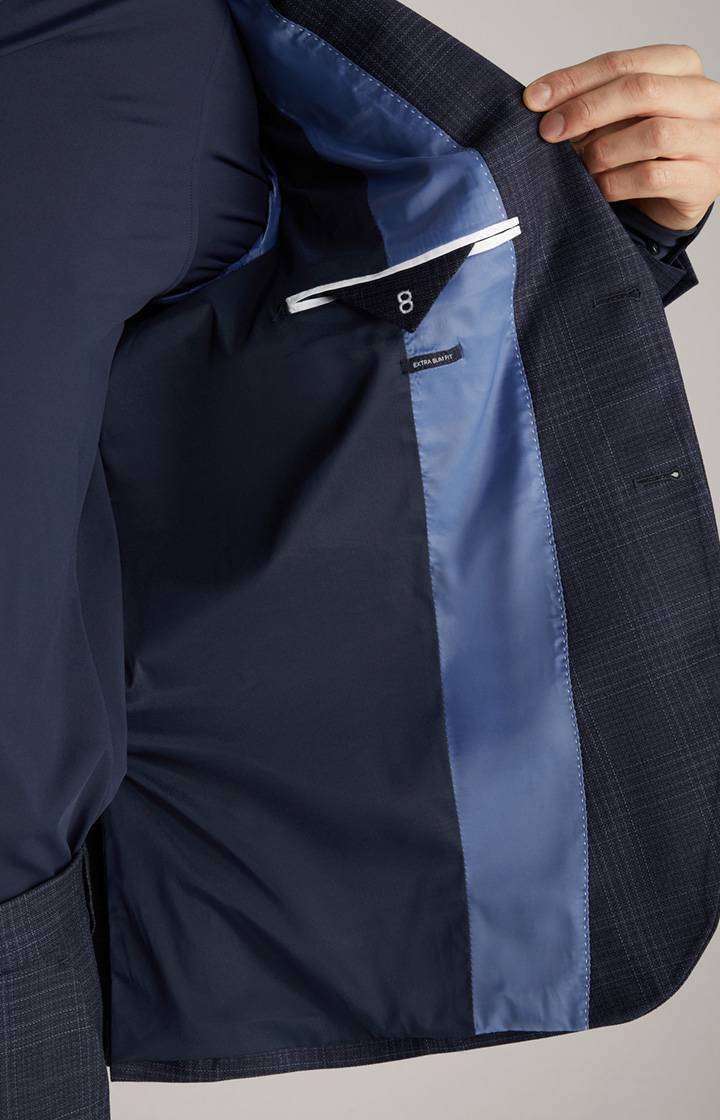 Joop Anzug Damon-Gun in Navy kariert Neueste Mode