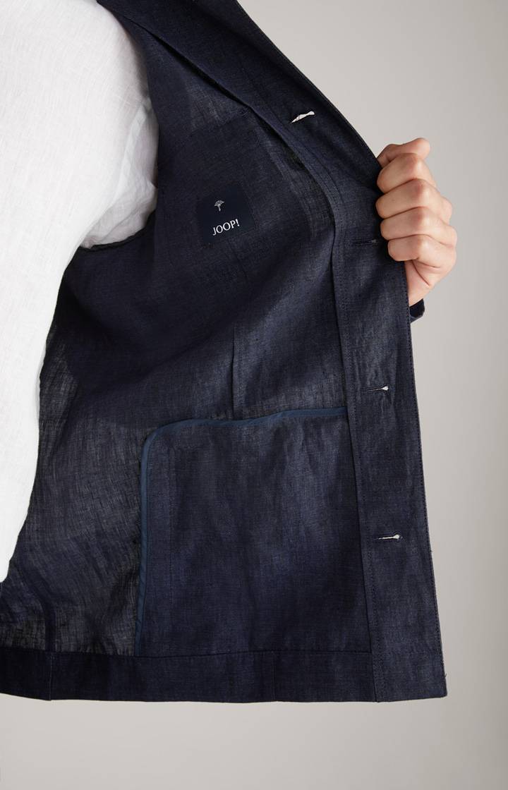 Joop Leinen-Jacke Hearts in Dunkelblau Exklusive Angebote