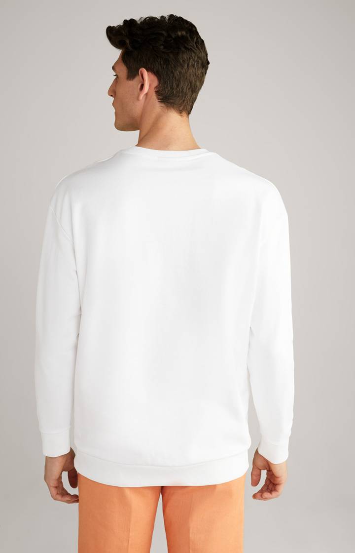 Joop Sweatshirt Alagon in Weiß Riesige Ersparnisse