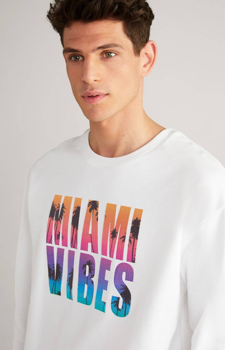 Joop Sweatshirt Alagon in Weiß Riesige Ersparnisse