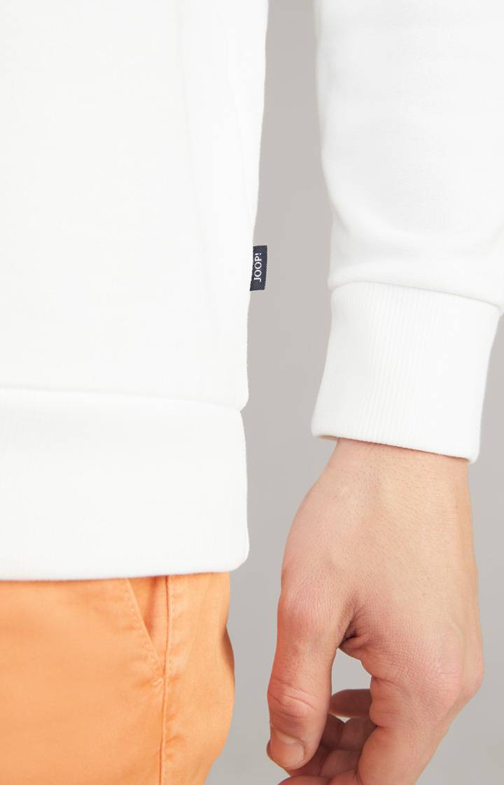 Joop Sweatshirt Alagon in Weiß Riesige Ersparnisse