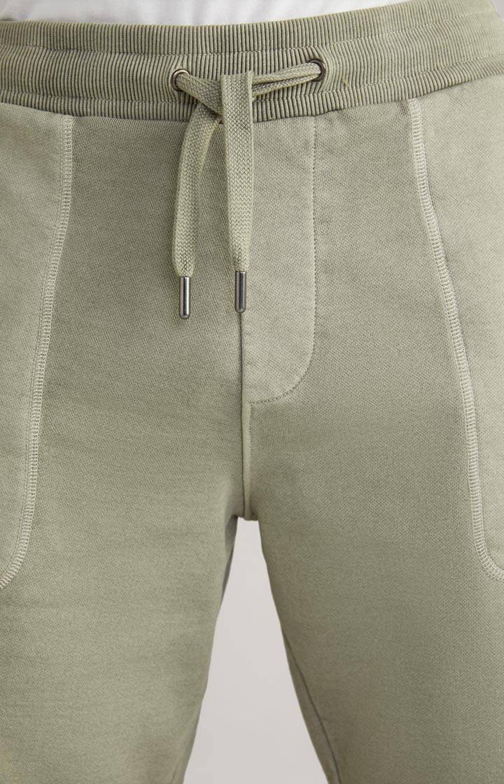 Joop Baumwoll-Sweat-Shorts Senan in Grün Neueste Stile