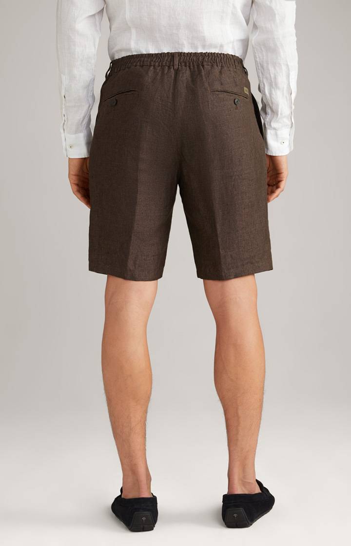 Joop Leinen-Shorts Dinghy in Dunkelbraun Letzter Tag