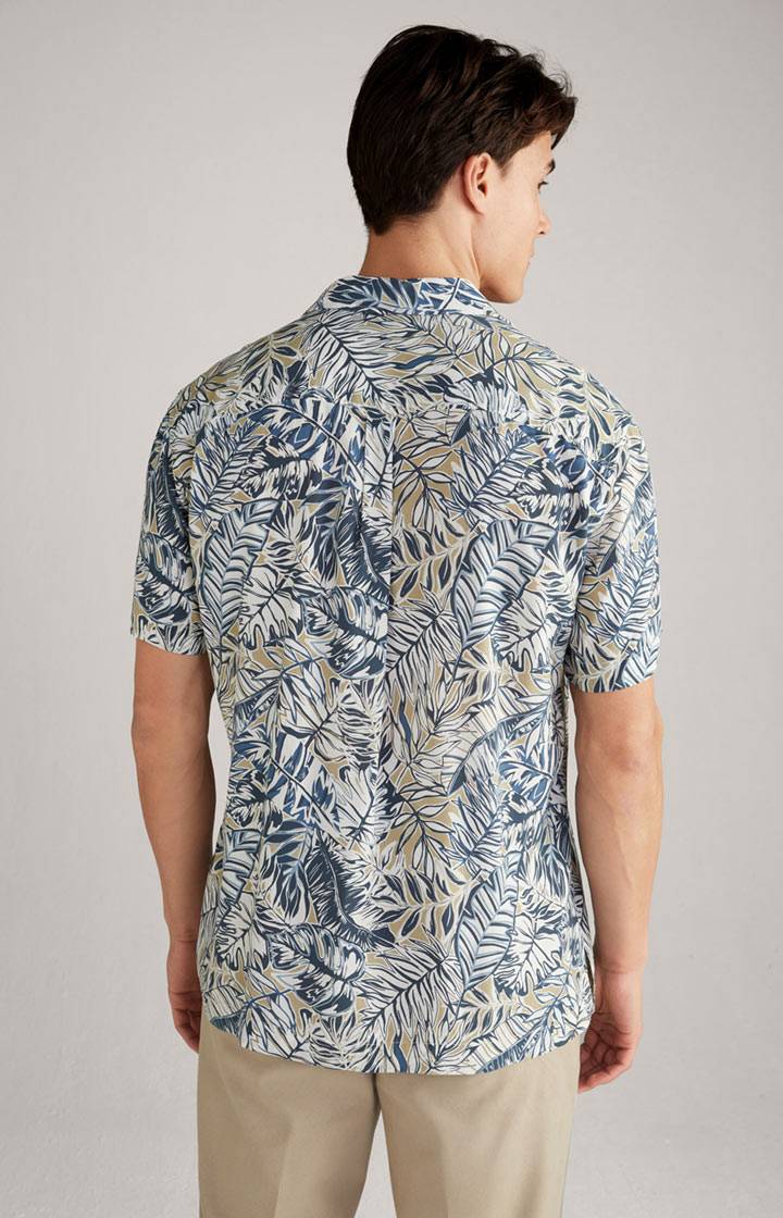 Joop Viskose-Hemd Hanes in Weiß/Blau/Beige Bis zu 65% Rabatt
