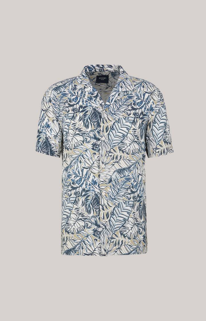 Joop Viskose-Hemd Hanes in Weiß/Blau/Beige Bis zu 65% Rabatt