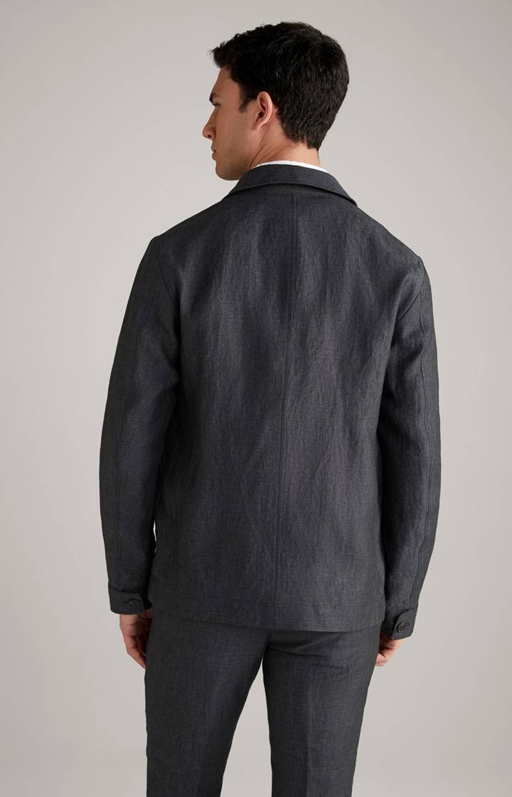Joop Leinen-Jacke Hearts in Dunkelgrau Bis zu 55% Rabatt