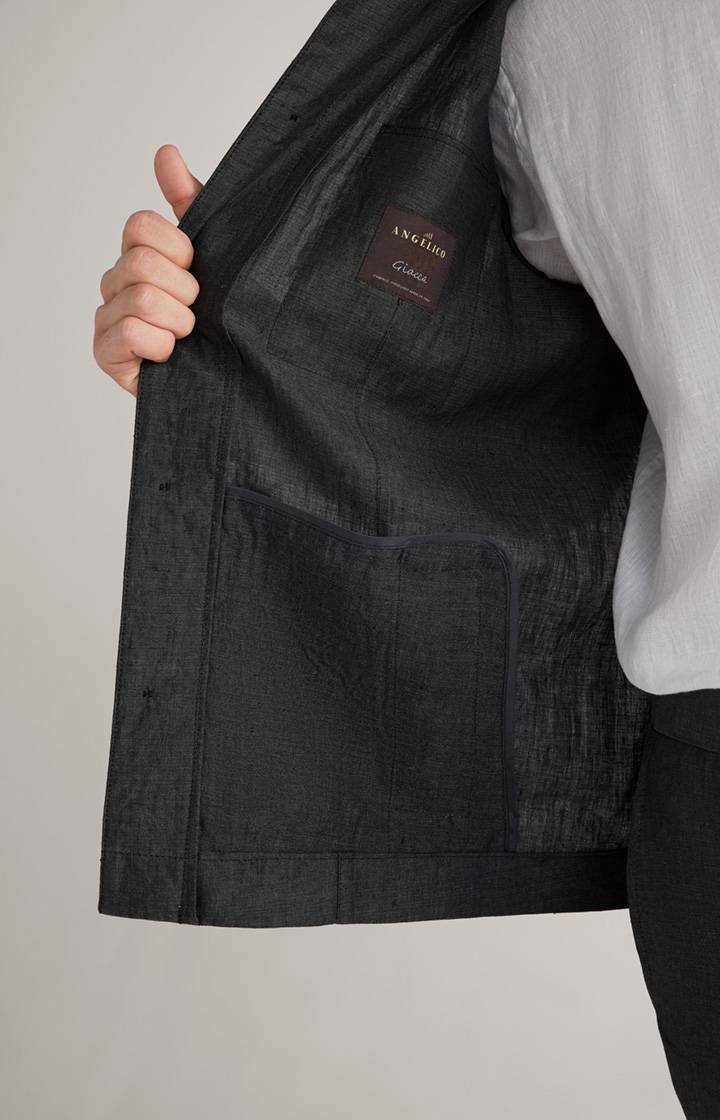 Joop Leinen-Jacke Hearts in Dunkelgrau Bis zu 55% Rabatt