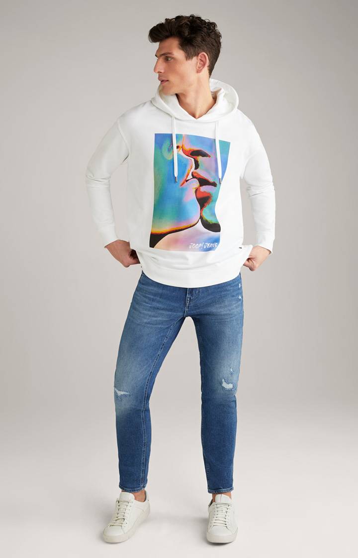 Joop Hoodie Sebastiano in Weiß Verkauf