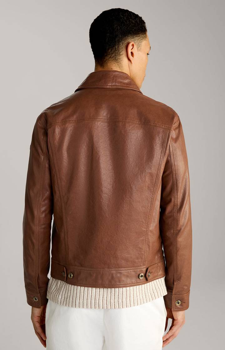 Joop Lederjacke Jean in Braun Fabrikverkauf