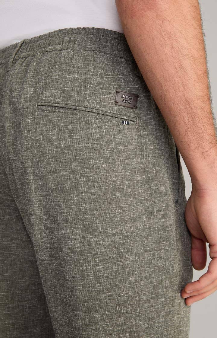 Joop Leinenmix-Chino Lead in Oliv meliert Sonderangebot