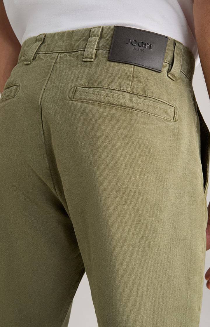 Joop Baumwoll-Chino Len in Oliv Versandkostenfrei