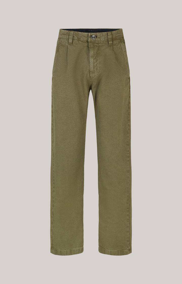 Joop Baumwoll-Chino Len in Oliv Versandkostenfrei