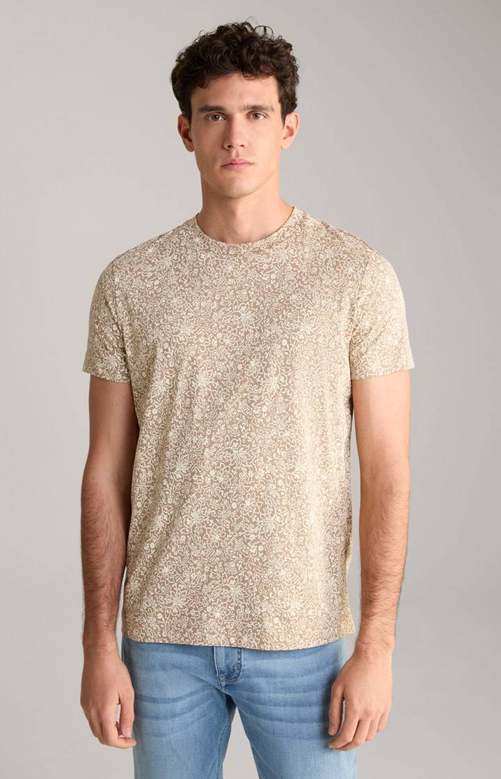 Joop T-Shirt Crispo in Braun gemustert Weihnachtsangebot