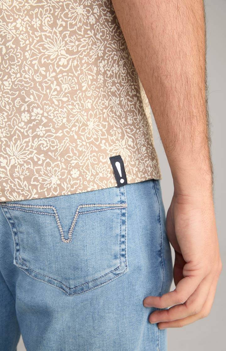 Joop T-Shirt Crispo in Braun gemustert Weihnachtsangebot