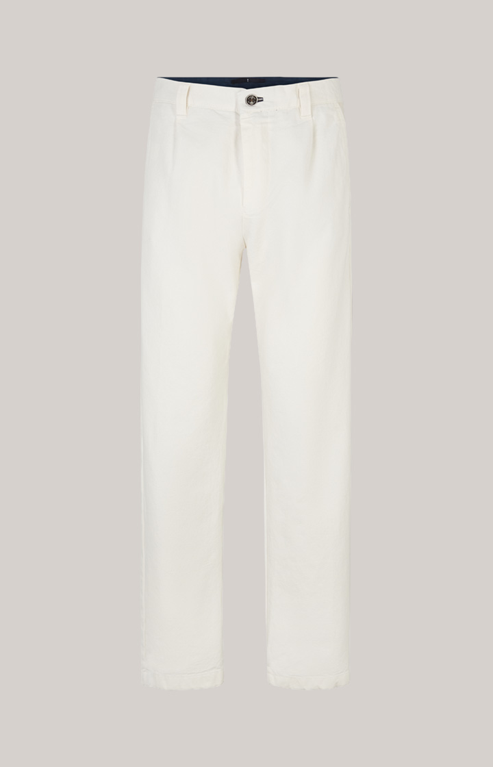 Joop Baumwoll-Chino Len in Offwhite Große Rabatte
