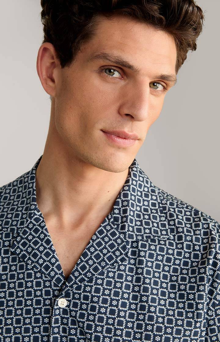 Joop Hemd Hanes in Dunkelblau/Weiß Neueste Stile