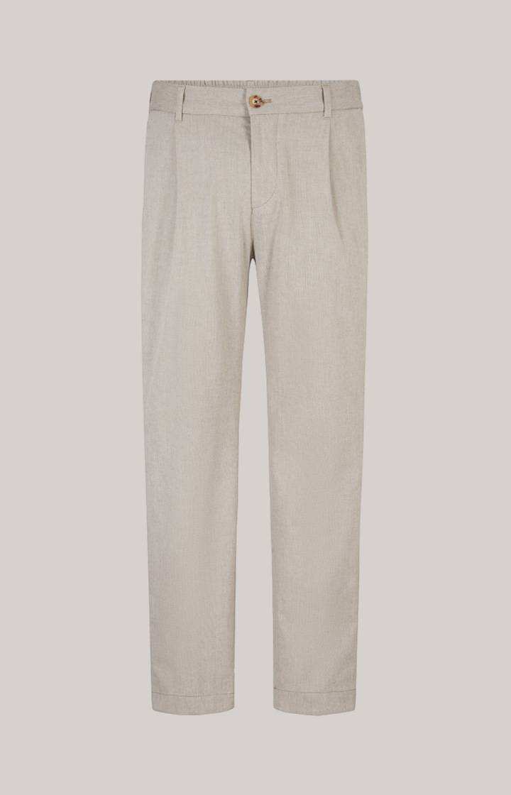 Joop Bundfaltenhose Lester in Beige Speichern exportieren