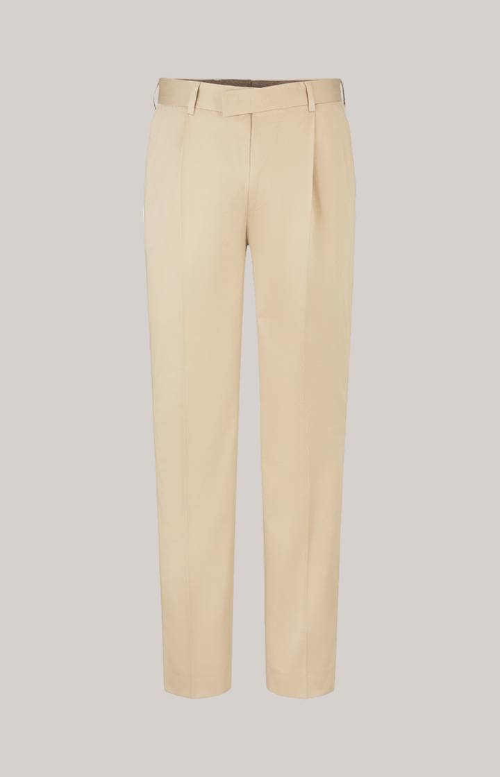 Joop Baumwoll-Baukasten-Hose Bennet in Beige Auslauf