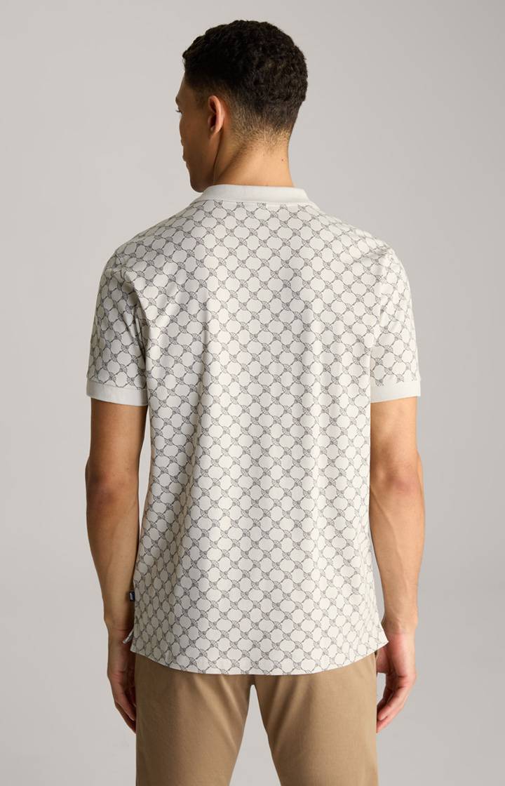 Joop Cornflower Poloshirt Paigam in Offwhite gemustert Blitzverkäufe