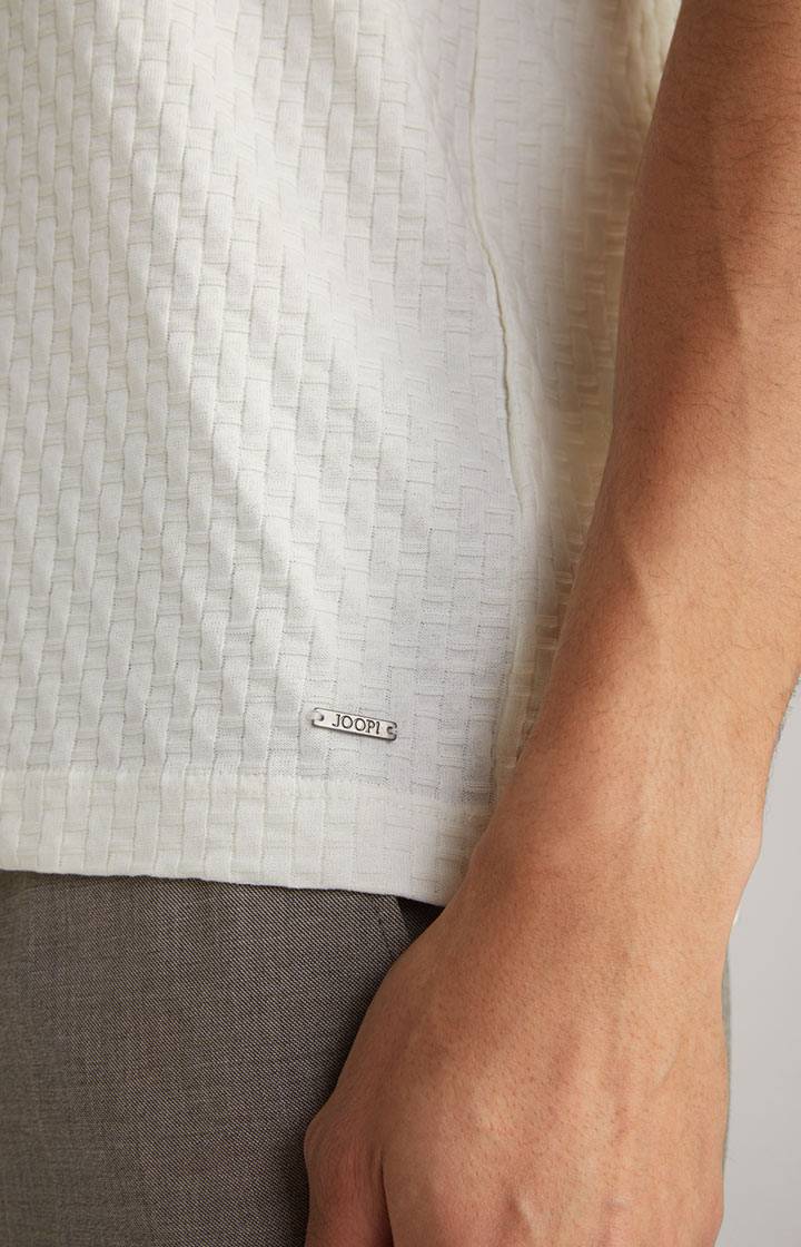 Joop T-Shirt Bruce in Creme strukturiert Versandkostenfrei