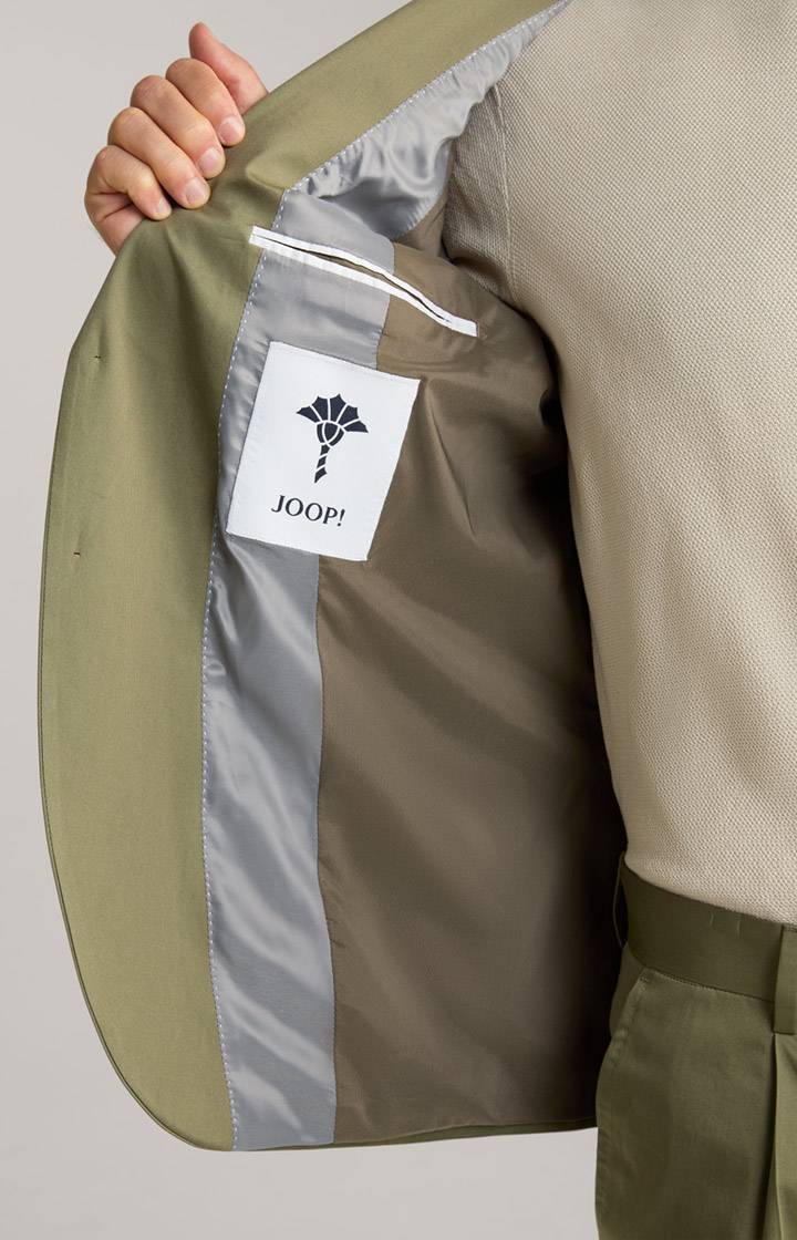 Joop Baumwoll-Baukasten-Sakko Dash in Oliv Cyber Monday