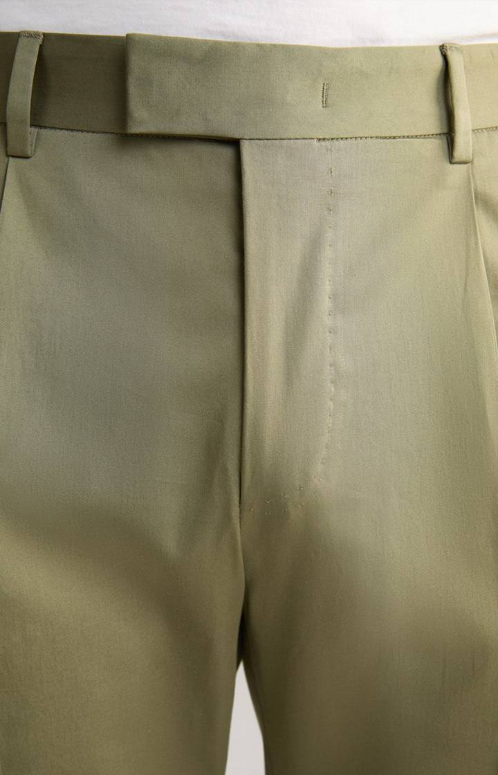 Joop Baumwoll-Baukasten-Hose Bennet in Oliv Weihnachtsangebot