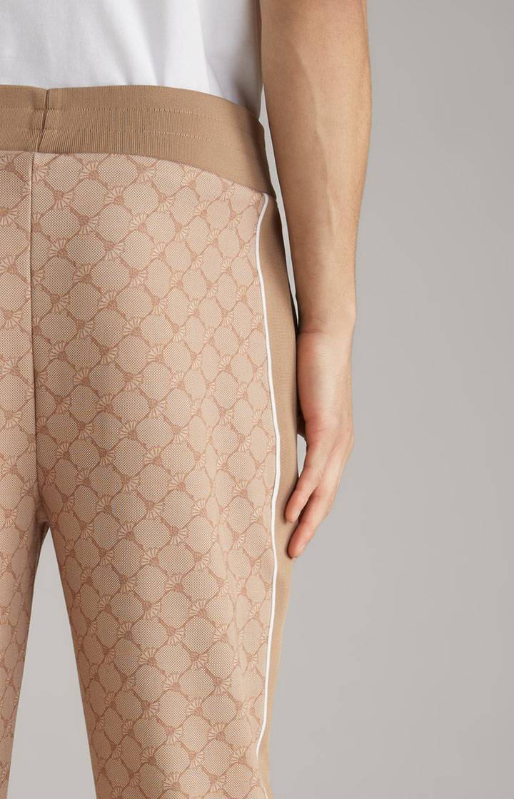 Joop Cornflower-Joggpants Taylan in Beige gemustert Heißer Verkauf