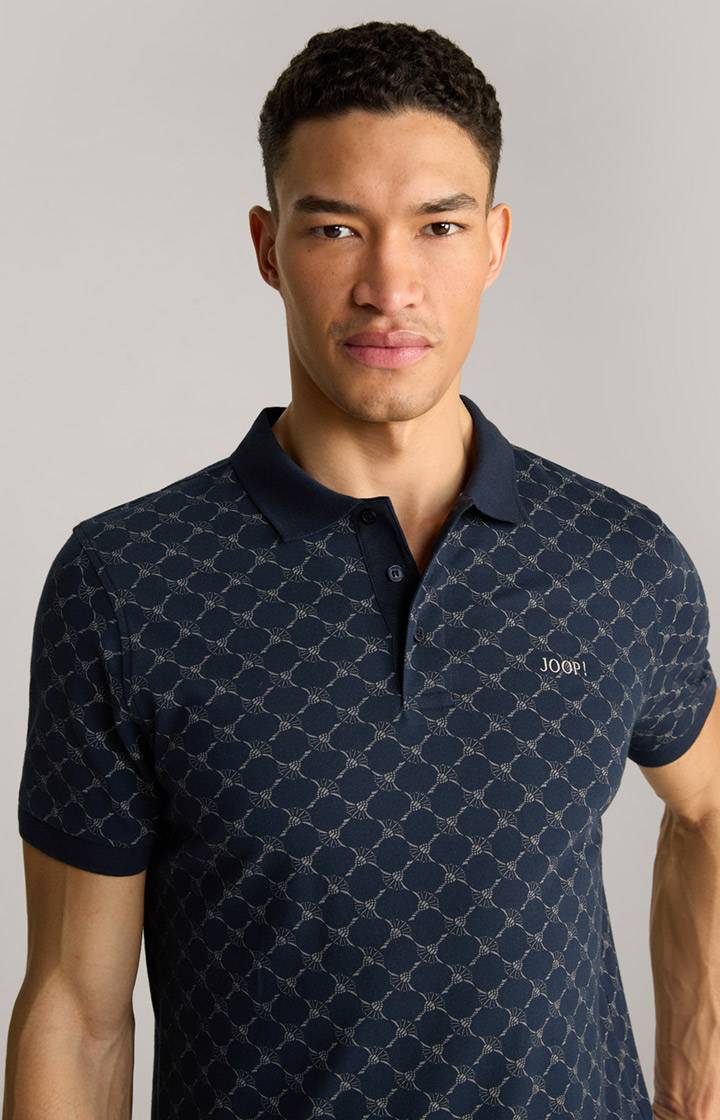 Joop Cornflower Poloshirt Paigam in Navy gemustert Top Angebot