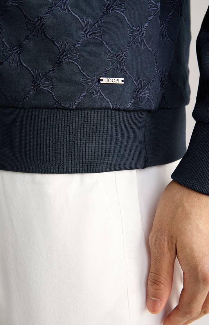 Joop Cornflower-Sweatjacke Thaon in Navy Online Outlet