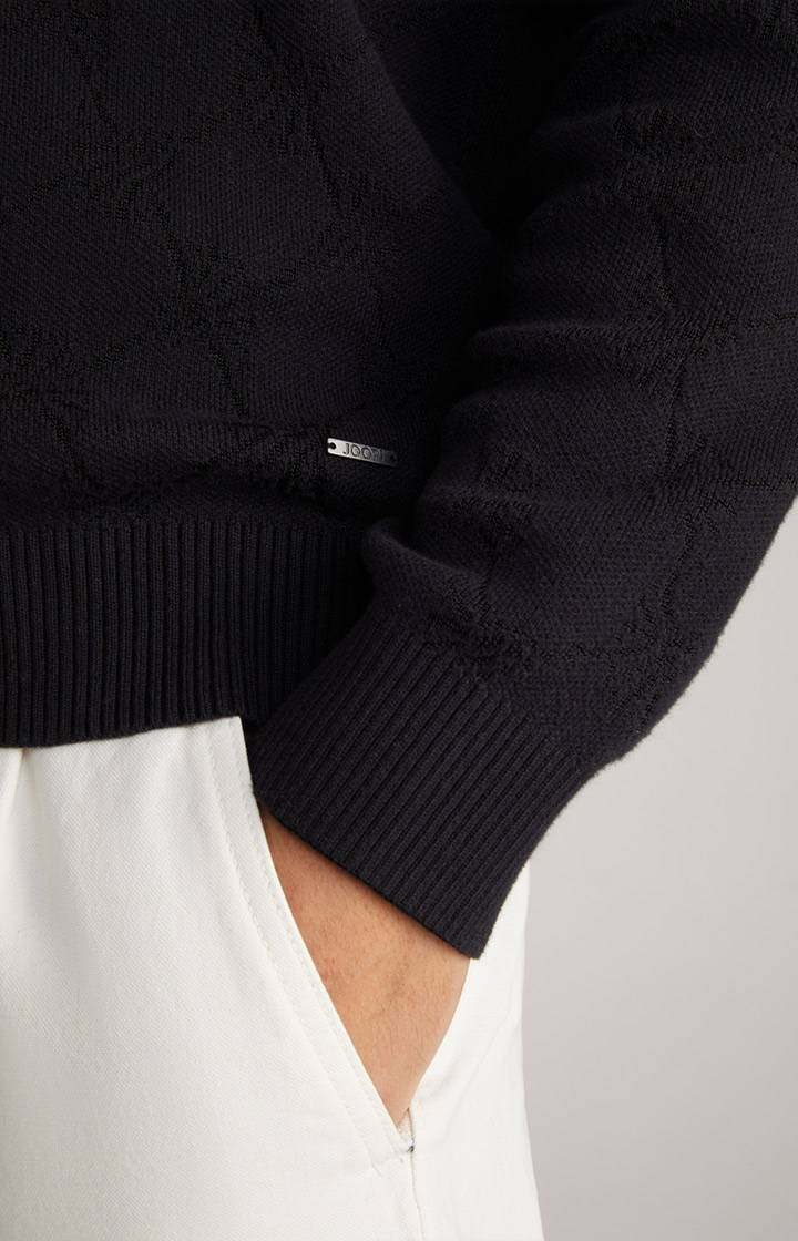 Joop Cornflower-Strickjacke Raveno in Schwarz gemustert Zeitlich begrenztes Angebot