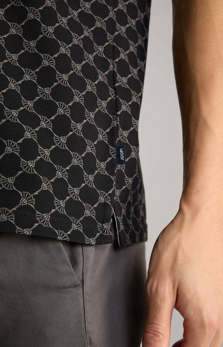 Joop Cornflower Poloshirt Paigam in Schwarz gemustert Blitzangebot