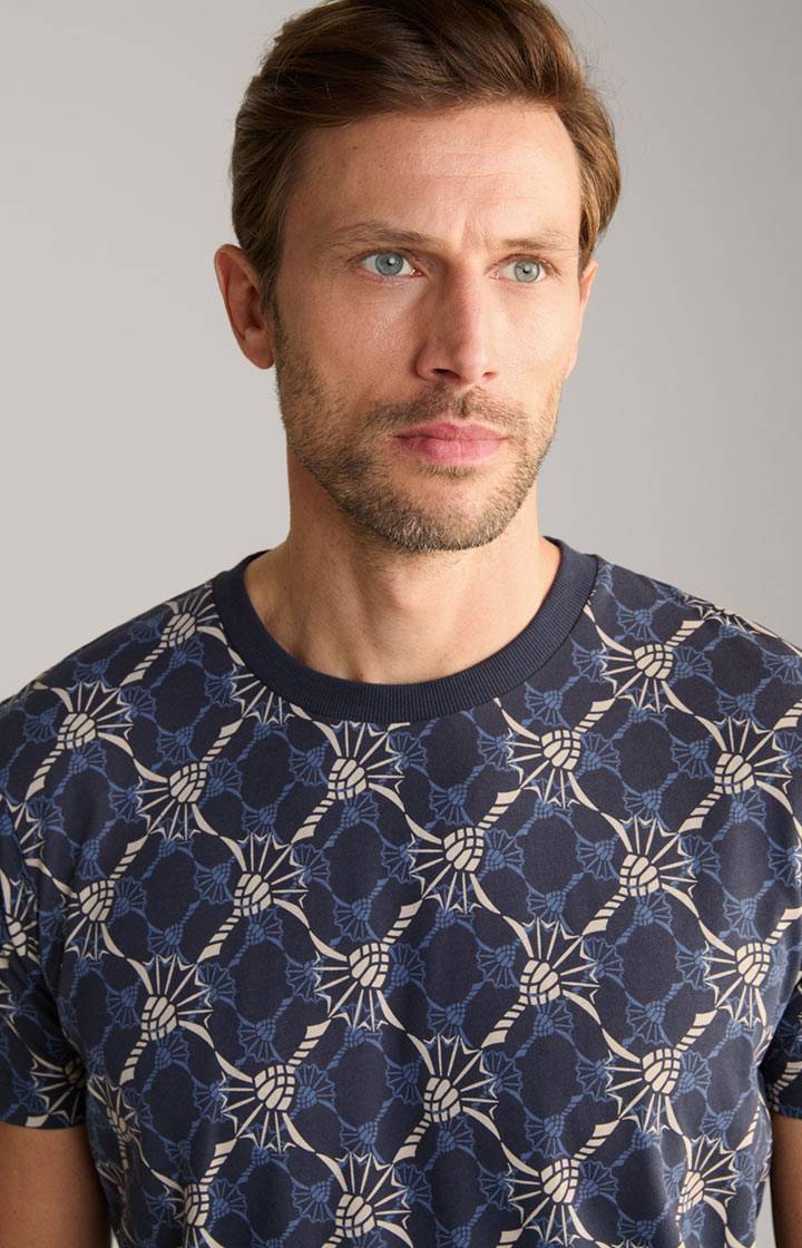 Joop Cornflower-T-Shirt Bartek in Dunkelblau Räumungsverkauf