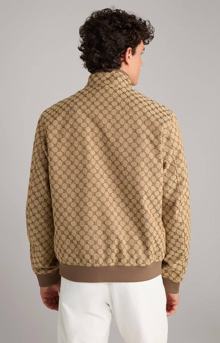 Joop Cornflower-Jacke Escor in Beige/Braun gemustert Kauf eins, bekomm eins gratis