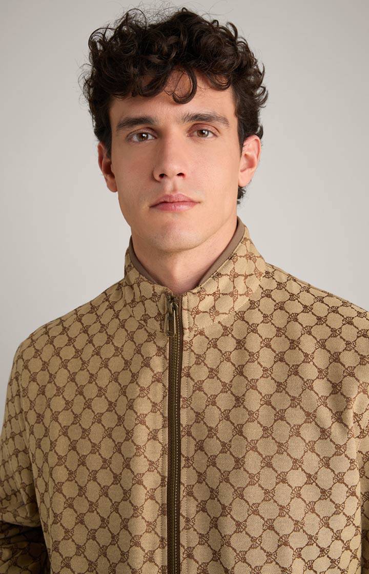 Joop Cornflower-Jacke Escor in Beige/Braun gemustert Kauf eins, bekomm eins gratis