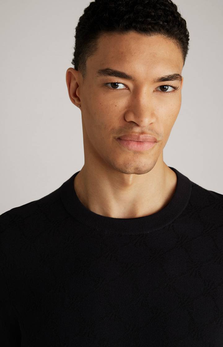 Joop Cornflower-Pullover Ravon in Schwarz gemustert Wochenangebot