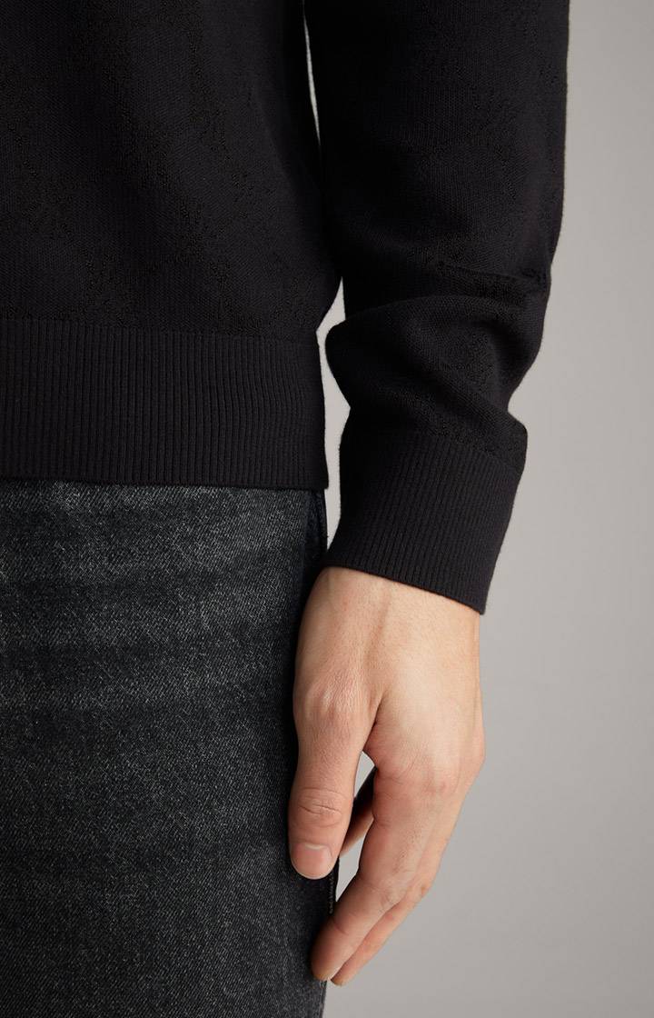Joop Cornflower-Pullover Ravon in Schwarz gemustert Wochenangebot