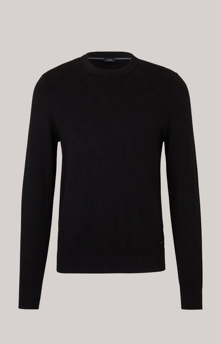 Joop Cornflower-Pullover Ravon in Schwarz gemustert Wochenangebot