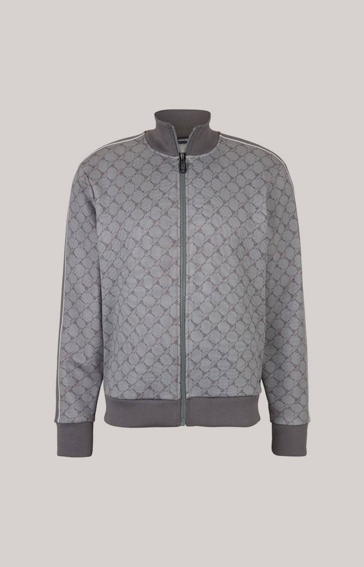 Joop Cornflower-Sweatjacke Tayfun in Grau gemustert Letzte 3 Tage
