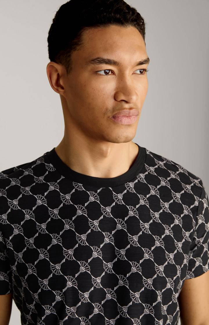 Joop Cornflower-T-Shirt Tyron in Schwarz gemustert Letzte 2 Tage