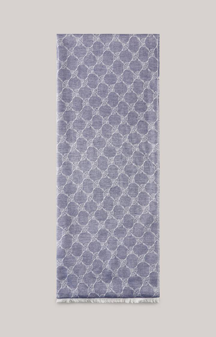 Joop Cornflower Schal Ferdis in Navy/Silbergrau Sonderangebot der Fabrik