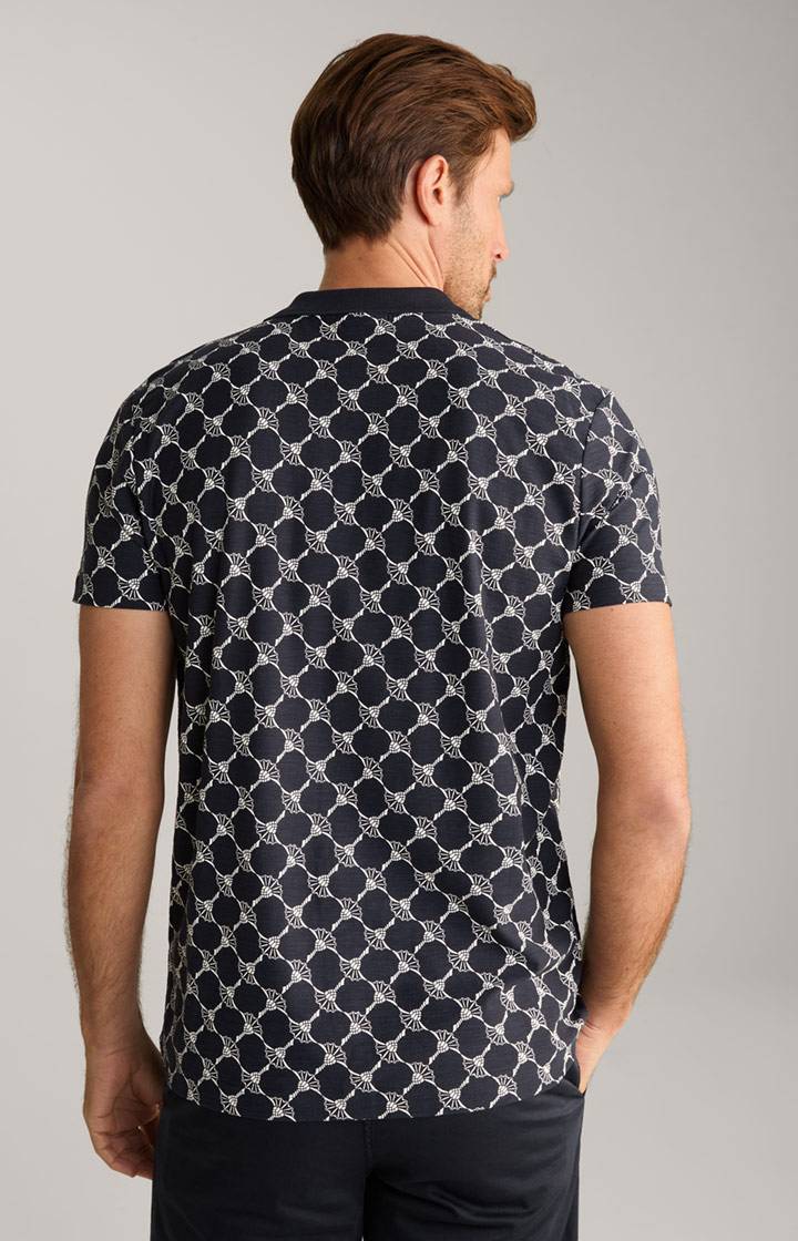 Joop Cornflower-Poloshirt Thilo in Navy gemustert 50% Rabatt mit kostenlosem Versand