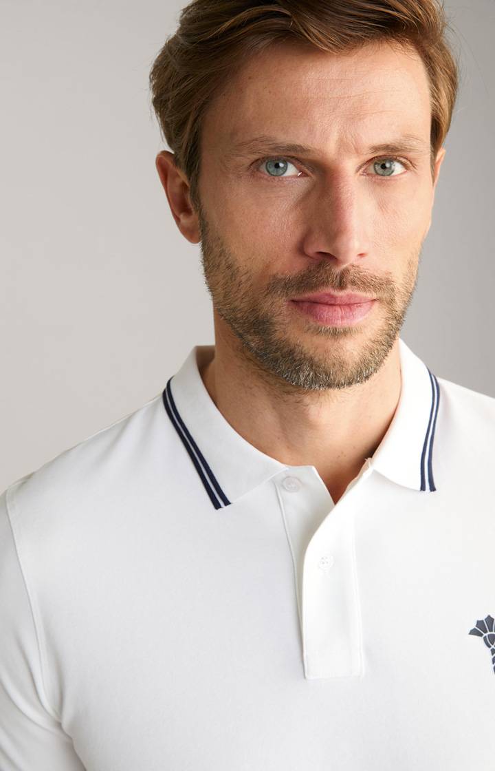 Joop Poloshirt Pavlos in Weiß Fabrikladen