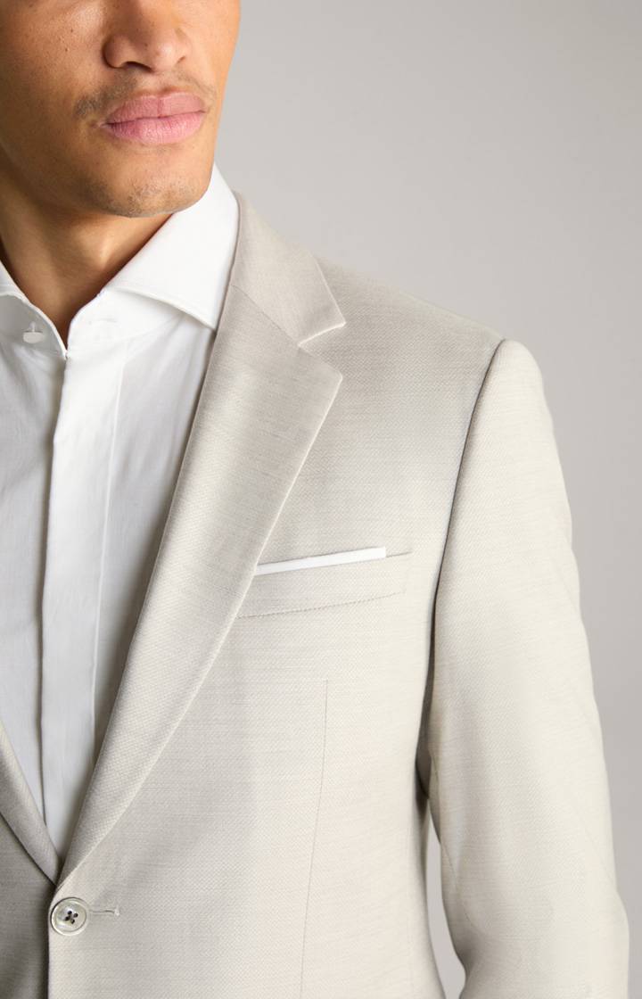 Joop Wedding-Baukasten-Sakko Damon in Beige strukturiert im Angebot