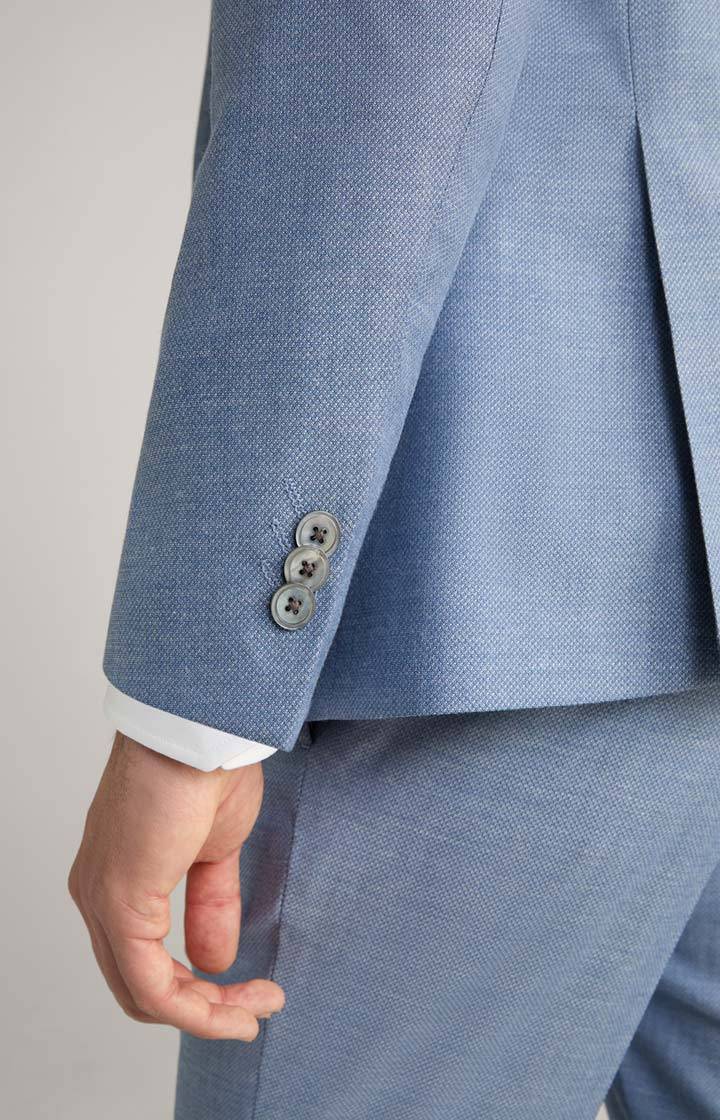 Joop Wedding-Baukasten-Sakko Damon in Hellblau strukturiert Sonderangebot
