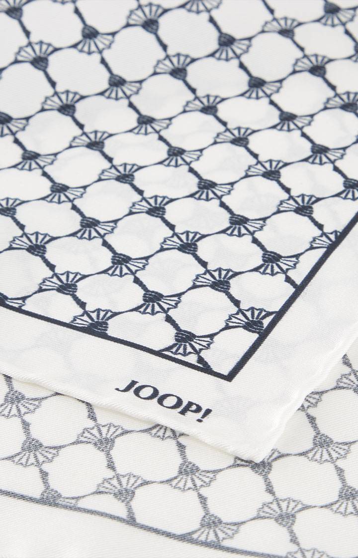 Joop Cornflower Seiden-Einstecktuch in Offwhite/Dunkelblau Black Friday